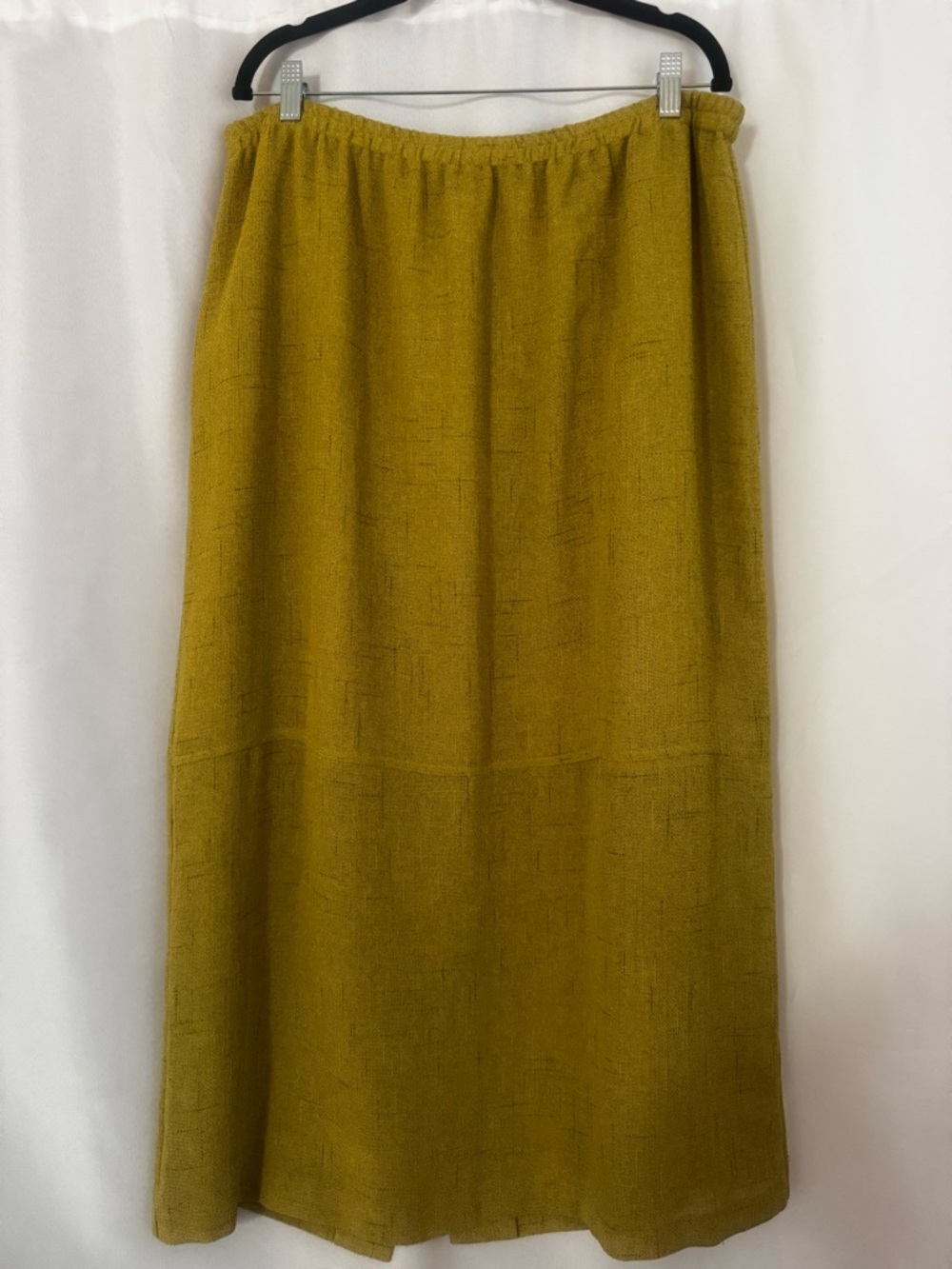 Olive Green Women's Skirt Set - Classic Button Front - Picture 7 of 12